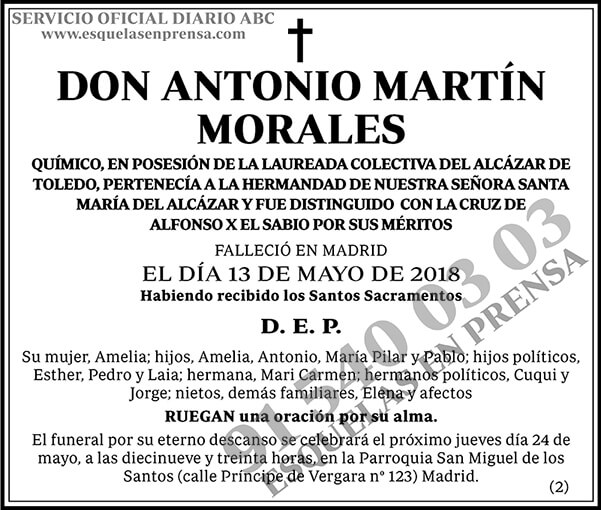Antonio Martín Morales